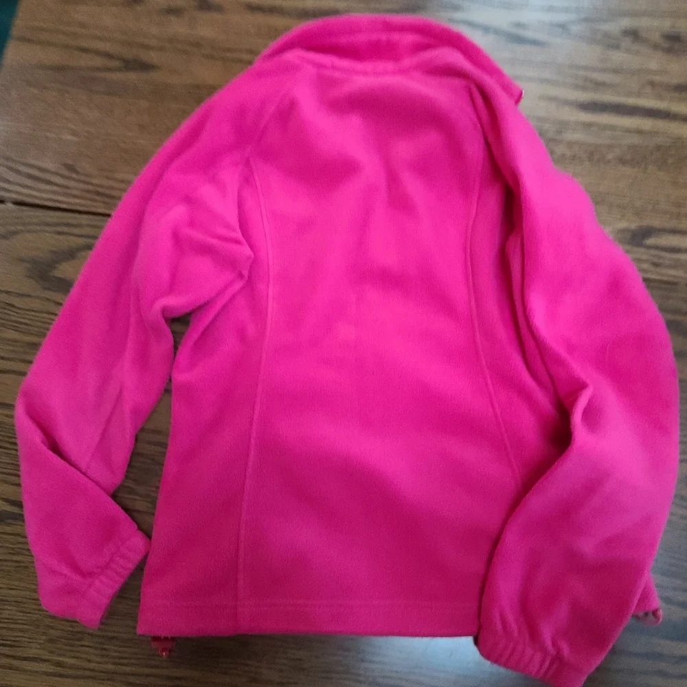 Columbia Women's Pink Zip-Up Fleece Jacket Size S - Picture 6 of 7